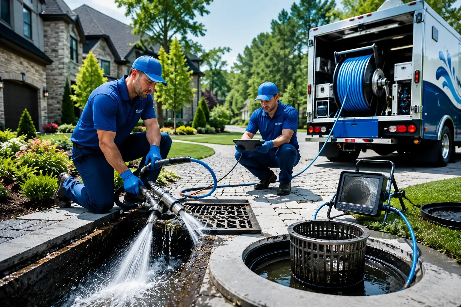 Local outdoor drain cleaning professionals in Charlestown, RI